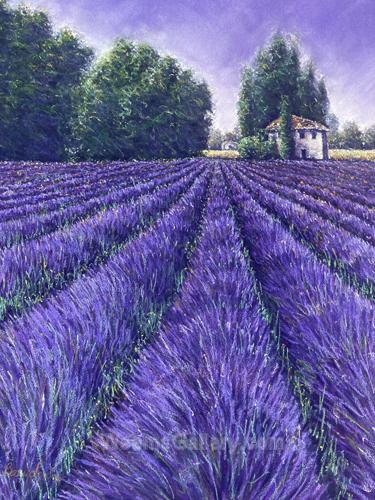 Deep Lavender by Edna Beauchemin